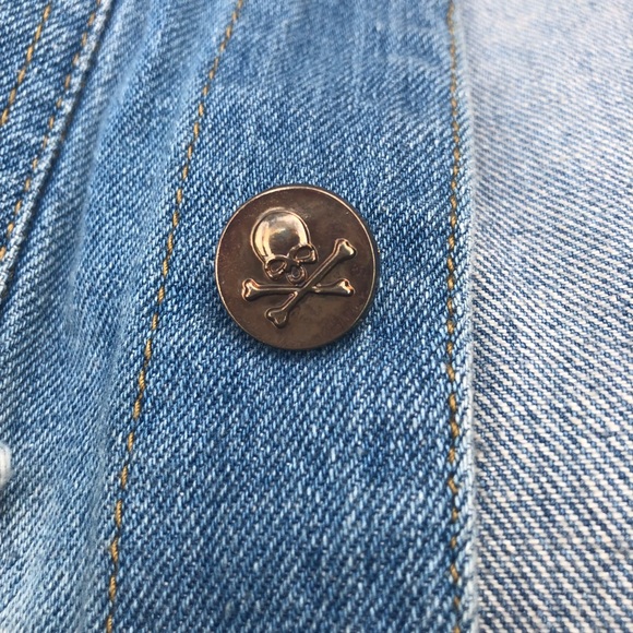 NWT American inspired distressed vest - Picture 2 of 8